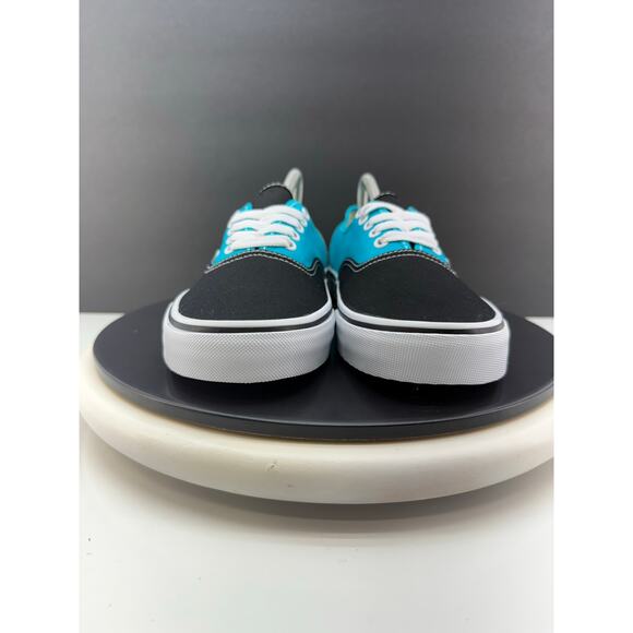 Vans Era Authentic Two Tone Womens Size 6.5 Teal Black Skateboard Shoes Sneakers - Picture 3 of 9